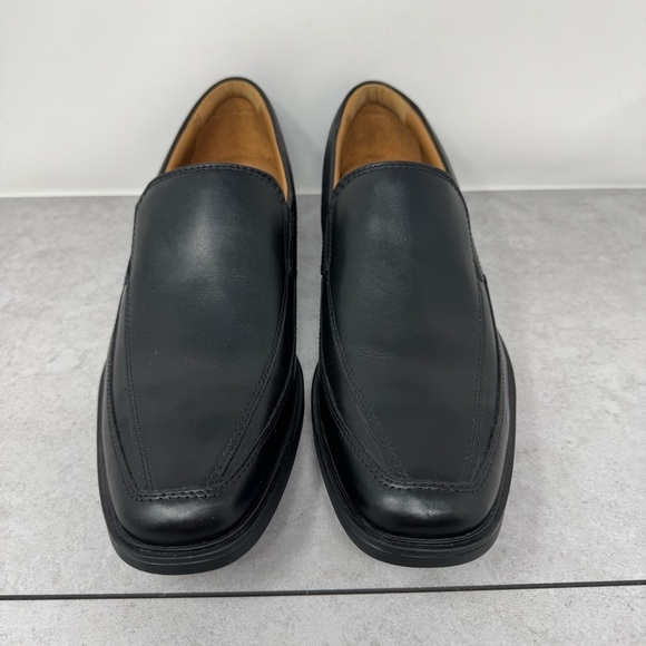 Clarks Black Leather Tilden Free Loafers Slip-Ons Size 9 Men’s Shoes main image 9